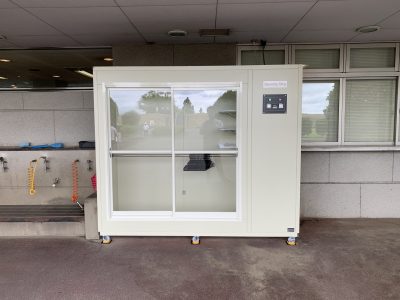 栃木県、渡良瀬カントリークラブ様にカッパ乾燥目的の業務用乾燥機を納入致しました。｜ホーユーオリジン株式会社